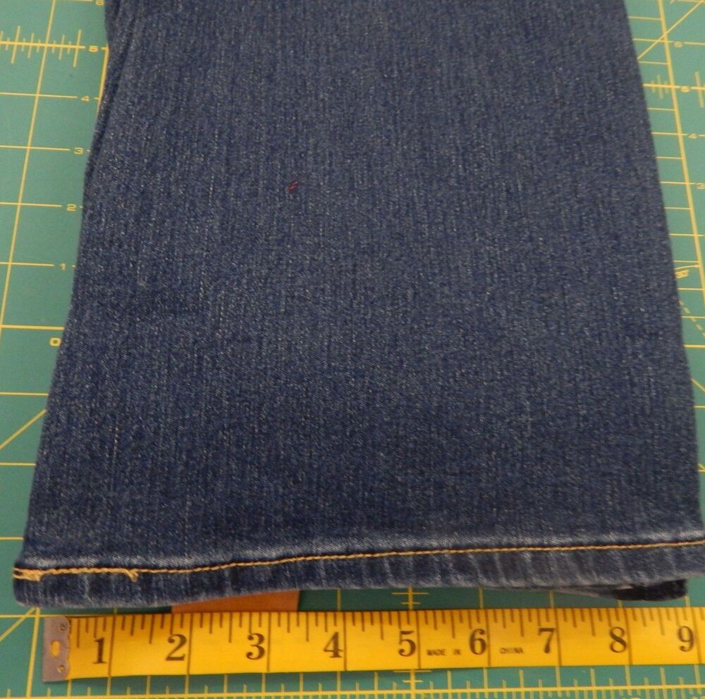 NWT Levi's 725 High-Rise Bootcut Jeans Woman’s Size 29 x 32 Dark Blue Tux Stripe - Picture 9 of 16